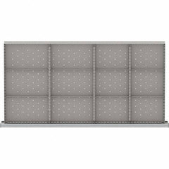 LISTA - 12-Compartment Drawer Divider Layout for 3.15" High Drawers - All Tool & Supply