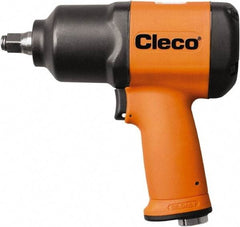 Cleco - 1" Drive, 5,500 RPM, 1,300 Ft/Lb Torque Impact Wrench - Pistol Grip Handle, 1,000 IPM, 40.5 CFM, 90 psi, 1/4" NPT Inlet - All Tool & Supply