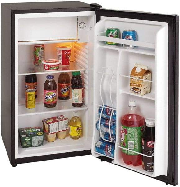 Avanti - 3.3 Cubic Ft. Black Office Refrigerator - 18 Inch Wide x 17-1/2 Inch Deep x 33 Inch High - All Tool & Supply