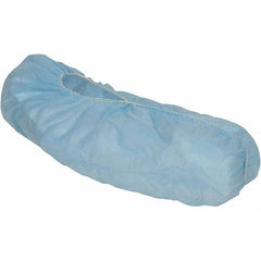 KleenGuard - Size Universal, Spunbond, Non-Skid Shoe Cover - Blue, Non-Chemical Resistant - All Tool & Supply