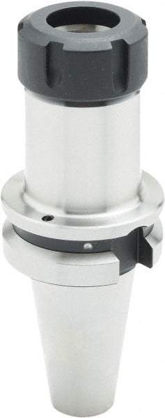 Parlec - 0.5mm to 10mm Capacity, 4" Projection, BT40 Taper Shank, ER16 Collet Chuck - 6.58" OAL - Exact Industrial Supply