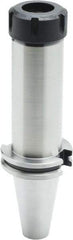 Parlec - 1mm to 16mm Capacity, 2-1/2" Projection, CAT40 Taper Shank, ER25 Collet Chuck - 5.19" OAL - Exact Industrial Supply