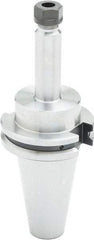 Parlec - 0.5mm to 7mm Capacity, 4" Projection, CAT40 Taper Shank, ER11 Collet Chuck - 6.69" OAL - Exact Industrial Supply