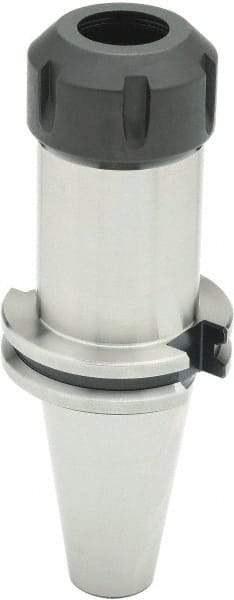 Parlec - 2mm to 20mm Capacity, 4" Projection, CAT40 Taper Shank, ER32 Collet Chuck - 6.69" OAL - Exact Industrial Supply