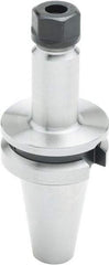 Parlec - 0.5mm to 10mm Capacity, 5" Projection, BT40 Taper Shank, ER16 Collet Chuck - 7.58" OAL - Exact Industrial Supply