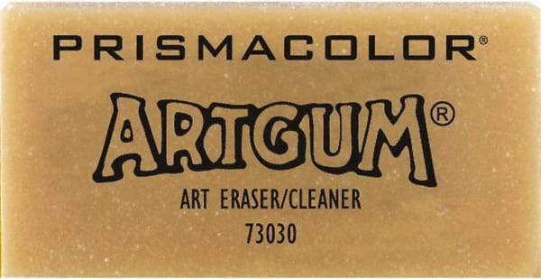 Prismacolor - Rectangle Rubber Art Gum Eraser - Tan - All Tool & Supply