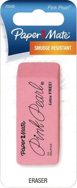 Paper Mate - Rectangle Rubber Eraser - Pink - All Tool & Supply