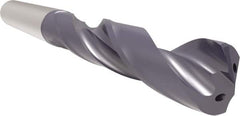 Allied Machine and Engineering - 0.332" 140° Spiral Flute Solid Carbide Screw Machine Drill Bit - All Tool & Supply