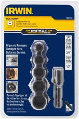 Irwin - 6 Piece Bolt Extractor Set - Clam Shell - All Tool & Supply