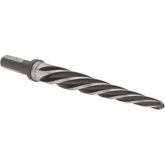 Alvord Polk - 5/8" Reamer Diam, 1/2" Diam Straight Shank with Flats, Construction Reamer - All Tool & Supply