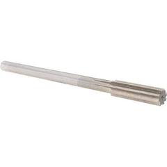 Alvord Polk - 0.575" High Speed Steel 8 Flute Chucking Reamer - Straight Flute, Straight Shank - All Tool & Supply