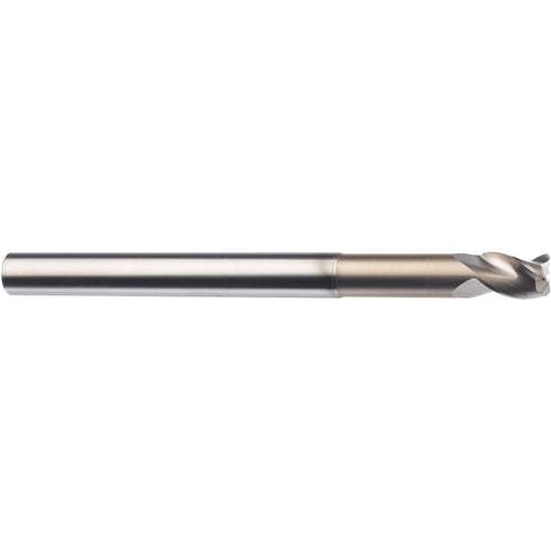 ‎1″ End Mill 3FL .190R TB - S-CARB 1x1x1-1/4x7 - Exact Industrial Supply