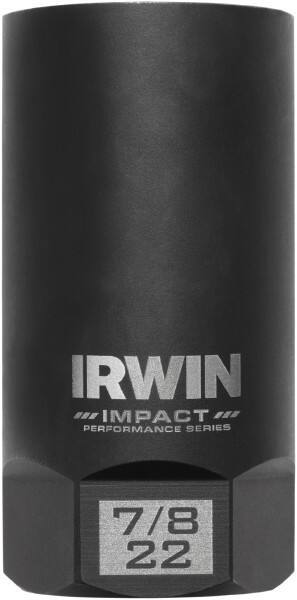 Irwin - 3/8" Drive Reverse Spiral Flute Hex Bolt Remover - 1/4" Hex, 2-1/2" OAL - All Tool & Supply