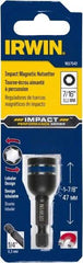 Irwin - 5/8" Magnetic Nutsetter - 1/4" Hex Drive, 1-7/8" OAL, 5/8" Socket Nose Diam - All Tool & Supply