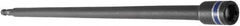 Irwin - 3/8" Magnetic Nutsetter - 1/4" Hex Drive, 12" OAL, 9/16" Socket Nose Diam - All Tool & Supply