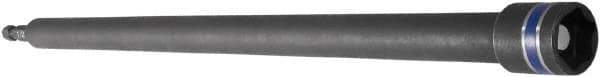 Irwin - 1/2" Magnetic Nutsetter - 1/4" Hex Drive, 12" OAL, 3/4" Socket Nose Diam - All Tool & Supply