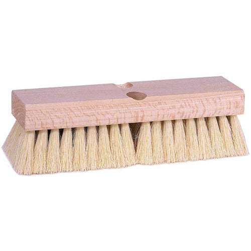 12″ Deck Scrub Brush, White Tampico Fill - All Tool & Supply