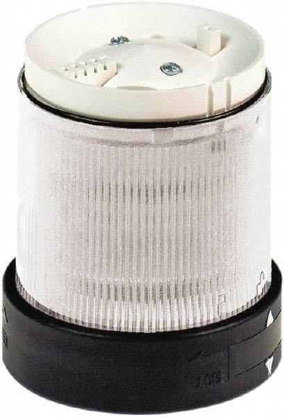 Schneider Electric - 24 VAC, 24 to 48 VDC, 4X NEMA Rated, LED Flashing Light - 60 Flashes per min, 70mm Pipe/Pendant, 70mm Diameter, 63mm High, IP65, IP66 Ingress Rating - All Tool & Supply