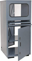 Value Collection - 30 Inch Wide x 66.2969 Inch High x 30 Inch Deep Computer Cabinet - Front and Rear Access with Locking Doors - All Tool & Supply