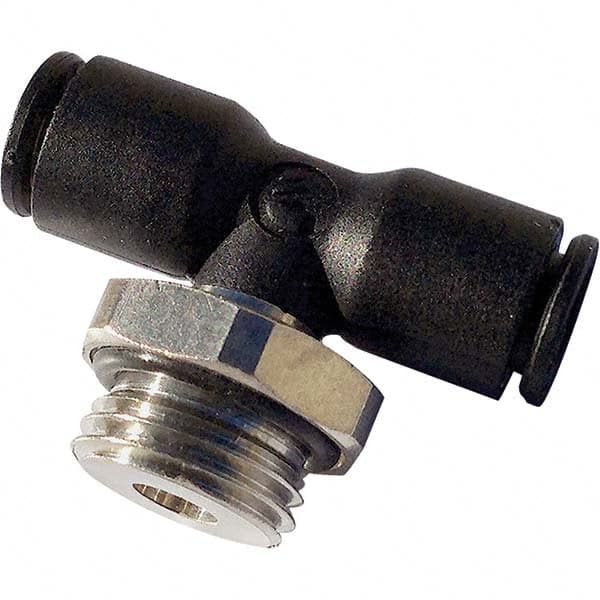 Legris - Plastic Push-To-Connect Tube Fittings Type: Male Branch Tee Tube Outside Diameter (mm): 10 - All Tool & Supply