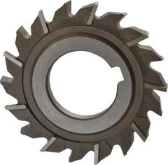 Keo - 3" Diam x 1/4" Width of Cut, 18 Teeth, High Speed Steel Side Milling Cutter - Staggered Teeth, Uncoated - All Tool & Supply