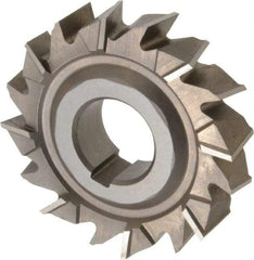 Keo - 3" Diam x 11/16" Width of Cut, 16 Teeth, High Speed Steel Side Milling Cutter - Staggered Teeth, Uncoated - All Tool & Supply