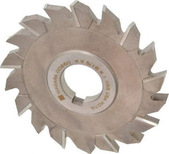 Keo - 4" Diam x 5/16" Width of Cut, 18 Teeth, High Speed Steel Side Milling Cutter - Staggered Teeth, Uncoated - All Tool & Supply