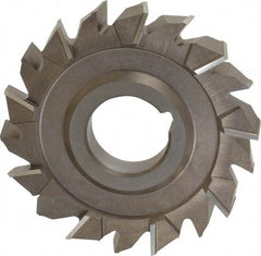 Keo - 4" Diam x 5/8" Width of Cut, 18 Teeth, High Speed Steel Side Milling Cutter - Staggered Teeth, Uncoated - All Tool & Supply