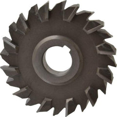 Keo - 5" Diam x 3/4" Width of Cut, 24 Teeth, High Speed Steel Side Milling Cutter - Staggered Teeth, Uncoated - All Tool & Supply