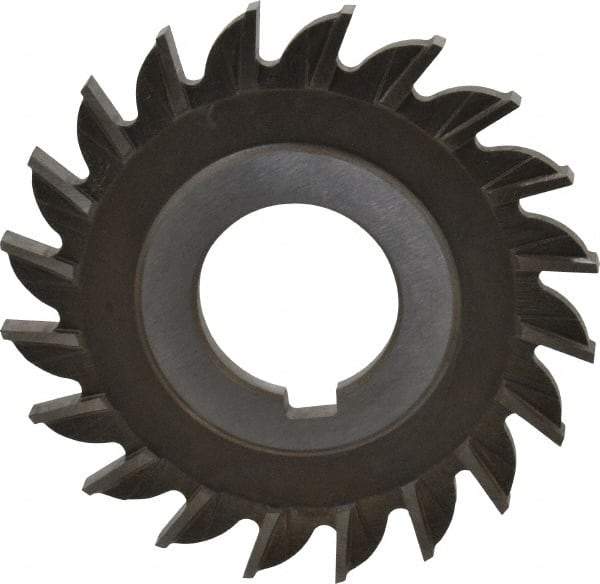 Keo - 3" Diam x 3/16" Width of Cut, 20 Teeth, High Speed Steel Side Milling Cutter - Straight Teeth, Uncoated - All Tool & Supply