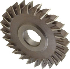 Keo - 4" Diam x 1/2" Width of Cut, 24 Teeth, High Speed Steel Side Milling Cutter - Straight Teeth, Uncoated - All Tool & Supply