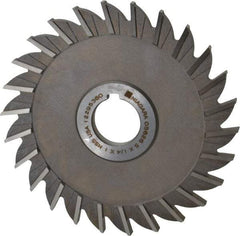 Keo - 5" Diam x 1/4" Width of Cut, 26 Teeth, High Speed Steel Side Milling Cutter - Straight Teeth, Uncoated - All Tool & Supply