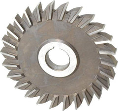 Keo - 5" Diam x 1/2" Width of Cut, 26 Teeth, High Speed Steel Side Milling Cutter - Straight Teeth, Uncoated - All Tool & Supply