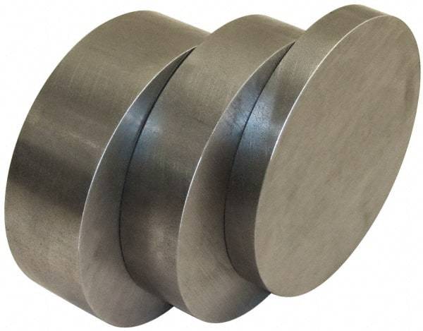 Made in USA - 4" Diam x 1" Long, 8620 Steel Round Rod - Cold Finish, Annealed, Steel - All Tool & Supply