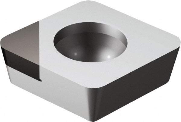 Sandvik Coromant - CCMW32.52 FP Grade CD10 Carbide Turning Insert - Uncoated, 80° Diamond, 3/8" Inscr Circle, 5/32" Thick, 1/32" Corner Radius - All Tool & Supply