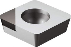 Sandvik Coromant - CCMW21.51 FP Grade CD05 Polycrystalline Diamond (PCD) Turning Insert - Uncoated, 80° Diamond, 1/4" Inscr Circle, 3/32" Thick, 1/64" Corner Radius - All Tool & Supply