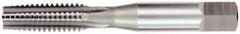 OSG - M24x3.00 Metric Coarse 6H 4 Flute Bright Finish High Speed Steel Straight Flute Standard Hand Tap - Plug, Right Hand Thread, 4-29/32" OAL, 2-7/32" Thread Length, D8 Limit, Oversize - Exact Industrial Supply