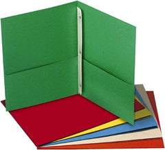 UNIVERSAL - 8-1/2" Long x 11" Wide Report Cover with Tang/Prong Binding - Assorted Colors - All Tool & Supply