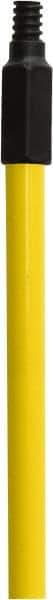 O-Cedar - 60 x 1" Fiberglass Squeegee Handle - Threaded Connection, Yellow - All Tool & Supply