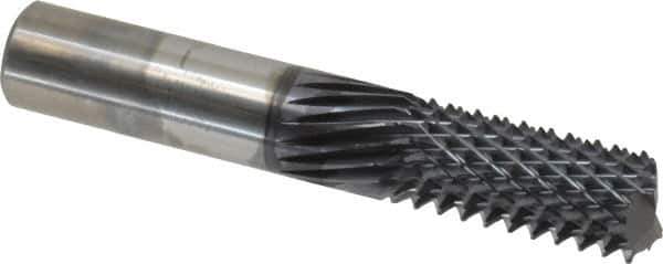 Onsrud - 1/2" Diam, 1-1/8" LOC, End Mill End, Solid Carbide Diamond Pattern Router Bit - Right Hand Cut, 3" OAL, 1/2" Shank Diam, Use on Composites - All Tool & Supply