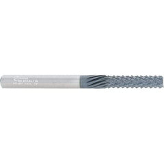 Onsrud - 1/4" Diam, 1" LOC, End Mill End, Solid Carbide Diamond Pattern Router Bit - Right Hand Cut, 3" OAL, 1/4" Shank Diam, Use on Composites - All Tool & Supply