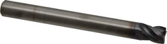 Kennametal - 5/8", 4 Flute, Solid Carbide, Corner Chamfer End Mill - 6" OAL, 5/8" LOC - All Tool & Supply