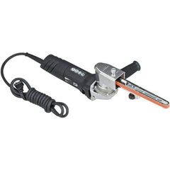 Dynabrade - 1/4 to 3/4 x 18 to 24 Inch, 11,000 RPM Electric Belt Sander - 120 Volts, 6 Amps, 2,356 FPM Speed - All Tool & Supply