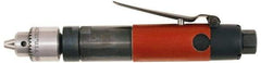 Ingersoll-Rand - 1/4" Keyed Chuck - Inline Handle, 1,900 RPM, 15 CFM, 0.25 hp, 90 psi - All Tool & Supply