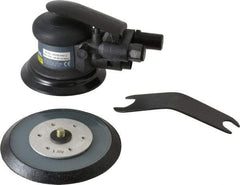 Ingersoll-Rand - 12,000 OPM, 15.8 CFM Air Consumption, Palm Air Orbital Sander - Round Pad, 1/4 NPT Inlet - All Tool & Supply