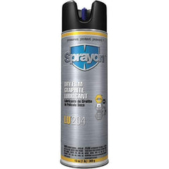 Sprayon - 10 oz Aerosol Dry Film Lubricant - Black, -40°F to 850°F - All Tool & Supply