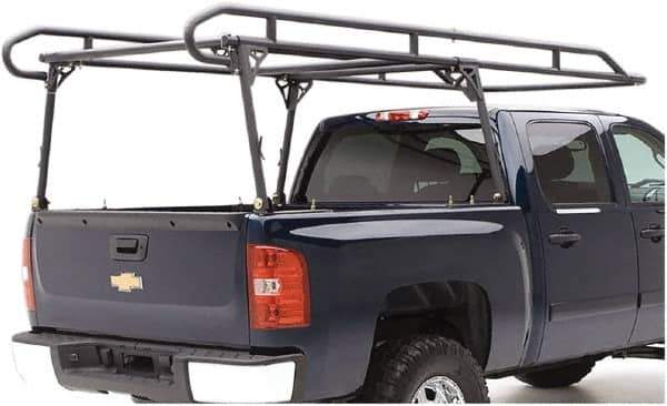 Erickson Manufacturing - Steel Truck Rack - 55" Wide x 135" Long, Black, For Use with Any Truck - All Tool & Supply