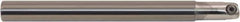 Millstar - 3/4" Cut Diam, 9" Max Depth of Cut, 3/4" Shank Diam, 9" OAL, Indexable Ball Nose End Mill - Straight Shank, CBCY Toolholder, BD-N, BD-R, BDS, FB-R, TO, TOBD-NF, HF Insert - All Tool & Supply