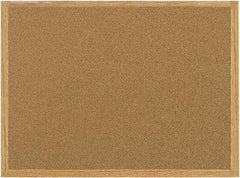 MasterVision - 24" Wide x 36" High Open Cork Bulletin Board - Natural (Color) - All Tool & Supply