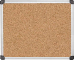 MasterVision - 24" Wide x 36" High Open Cork Bulletin Board - Natural (Color) - All Tool & Supply